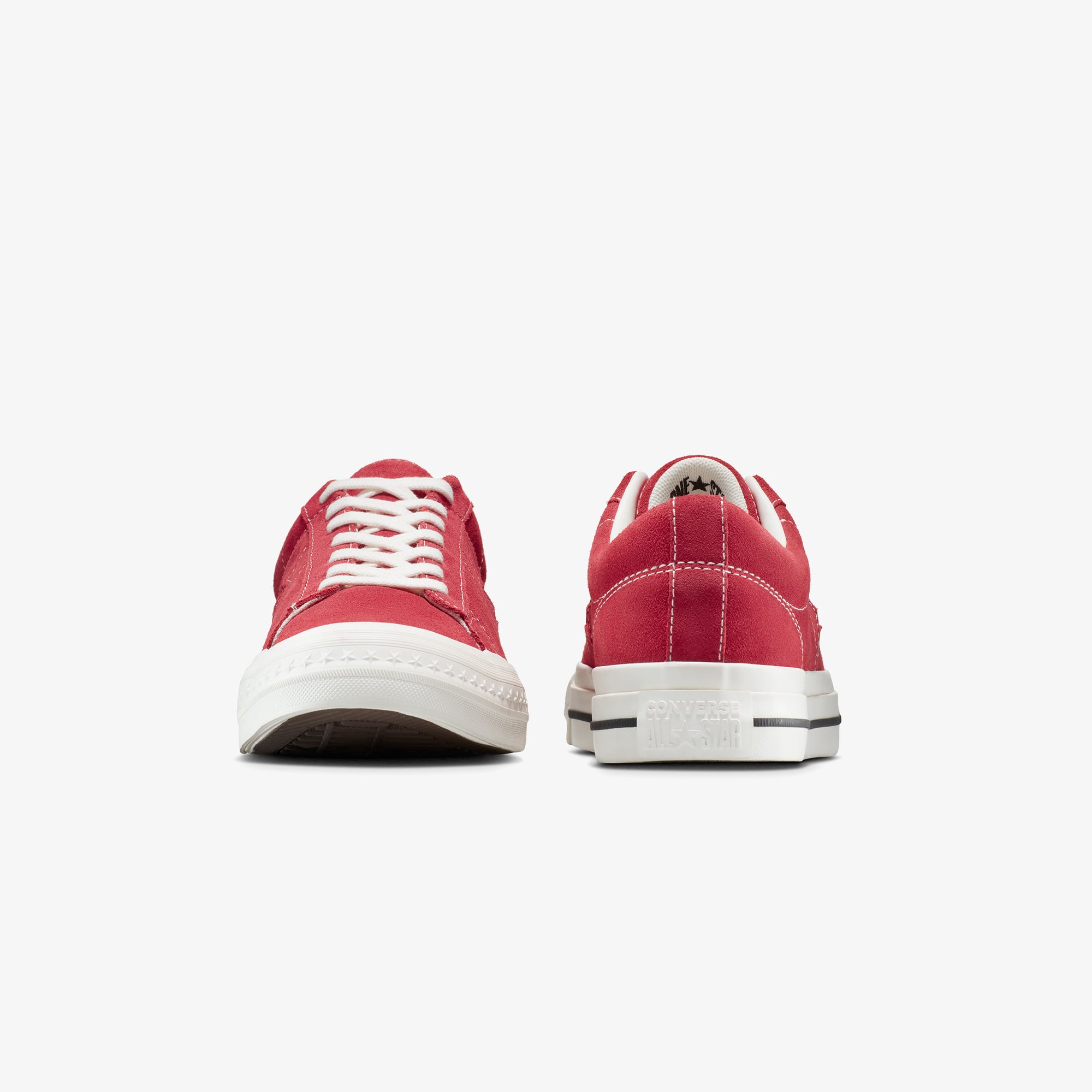 Converse One Star 95 Unisex Kırmızı Sneaker - Görsel 3