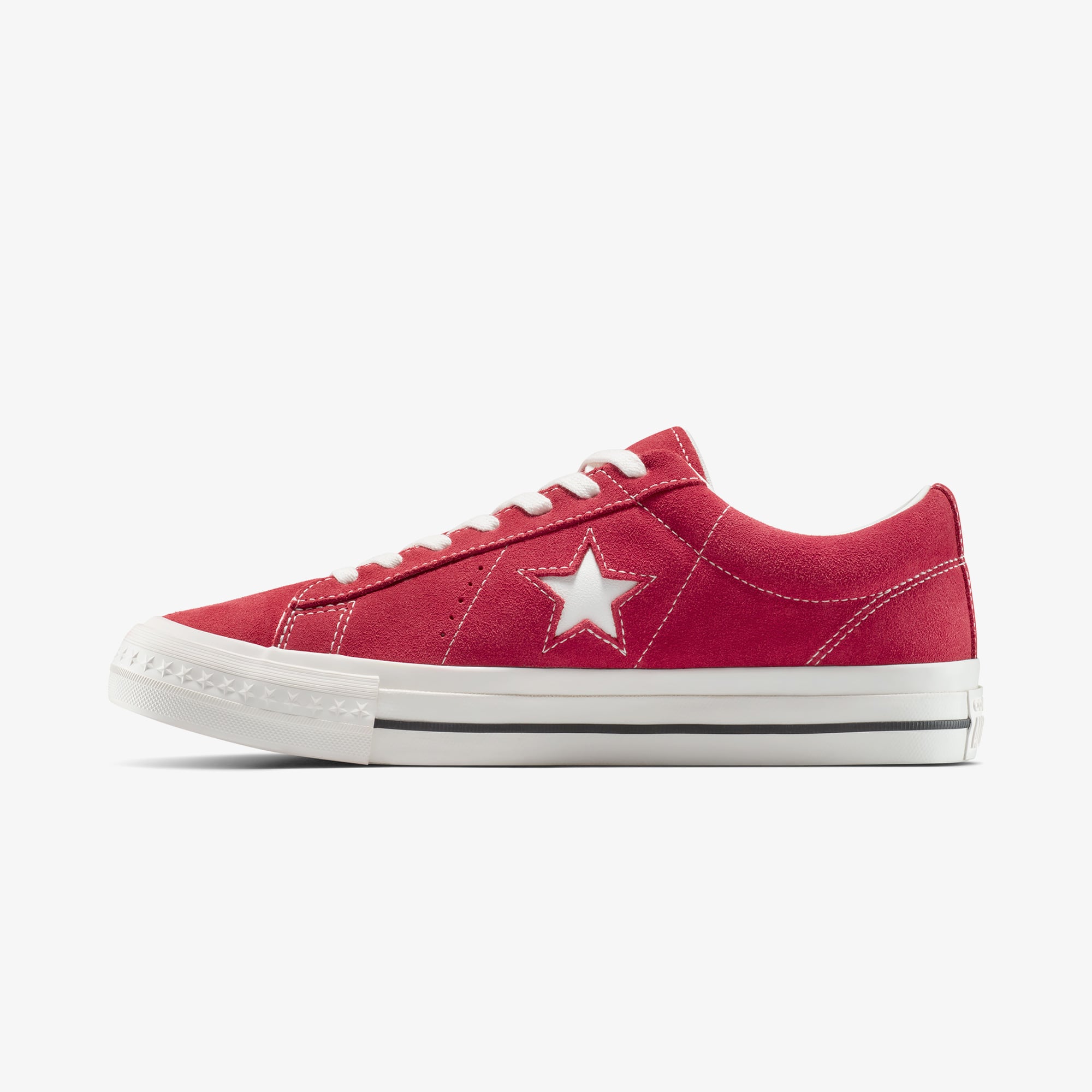 Converse One Star 95 Unisex Kırmızı Sneaker - Görsel 5