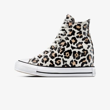  Converse Chuck Taylor All Star Platform Wedge Kadın Krem Sneaker
