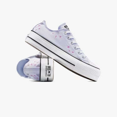  Converse Chuck Taylor All Star Lift Platform Celestial Unisex Mor Sneaker