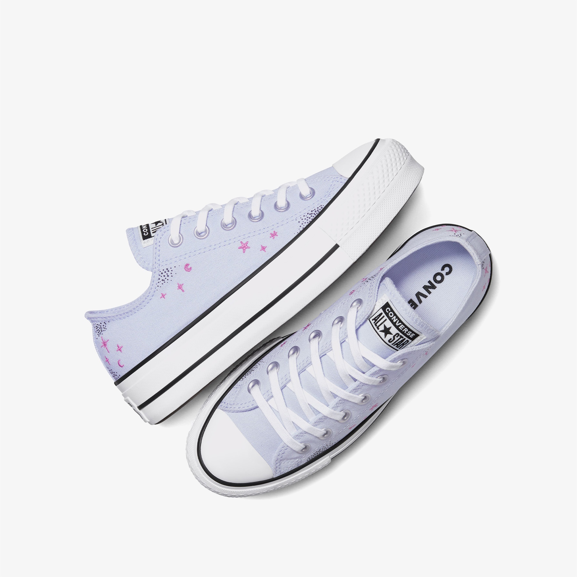 Converse Chuck Taylor All Star Lift Platform Celestial Unisex Mor Sneaker