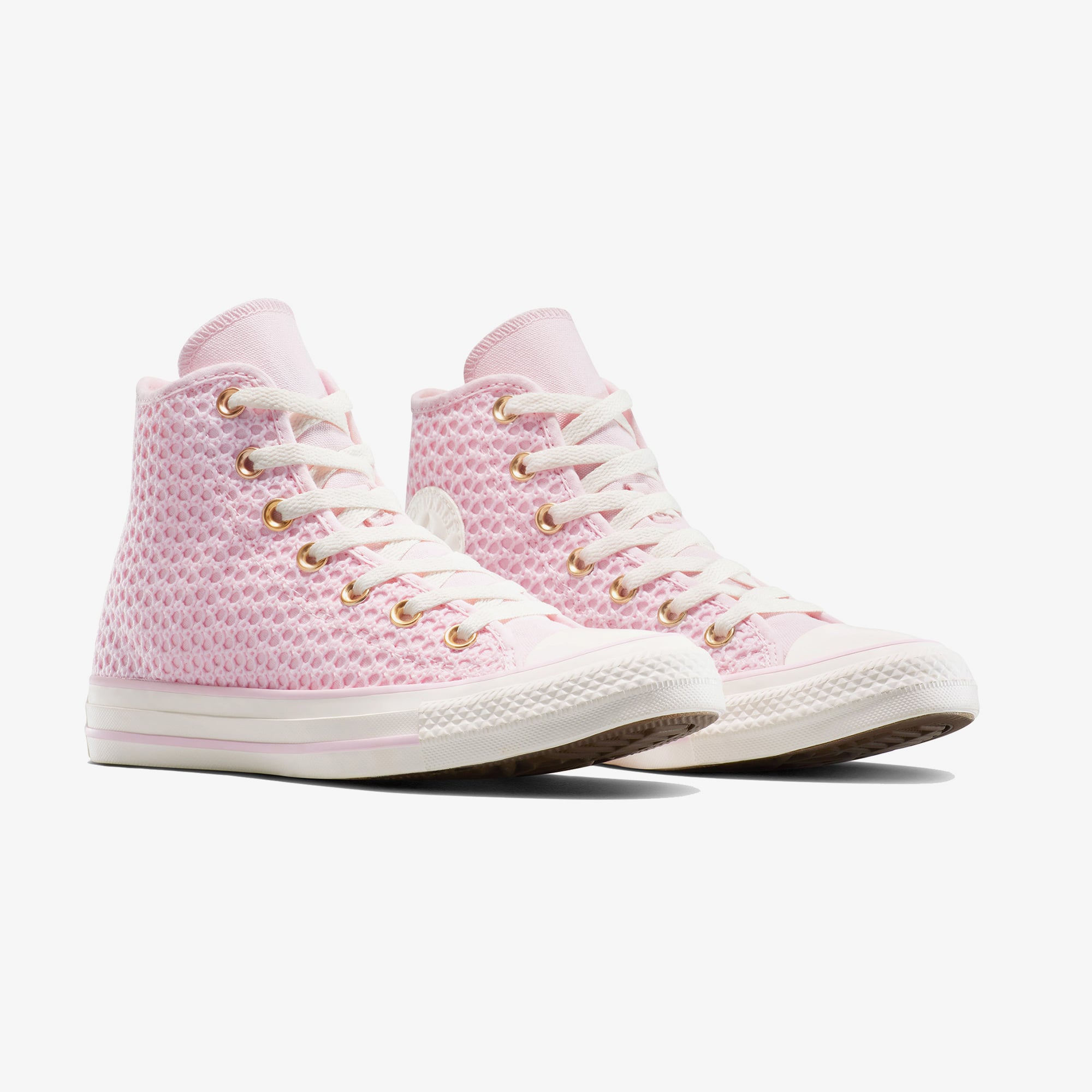 Converse Chuck Taylor All Star Knit Unisex Pembe Sneaker - Görsel 3