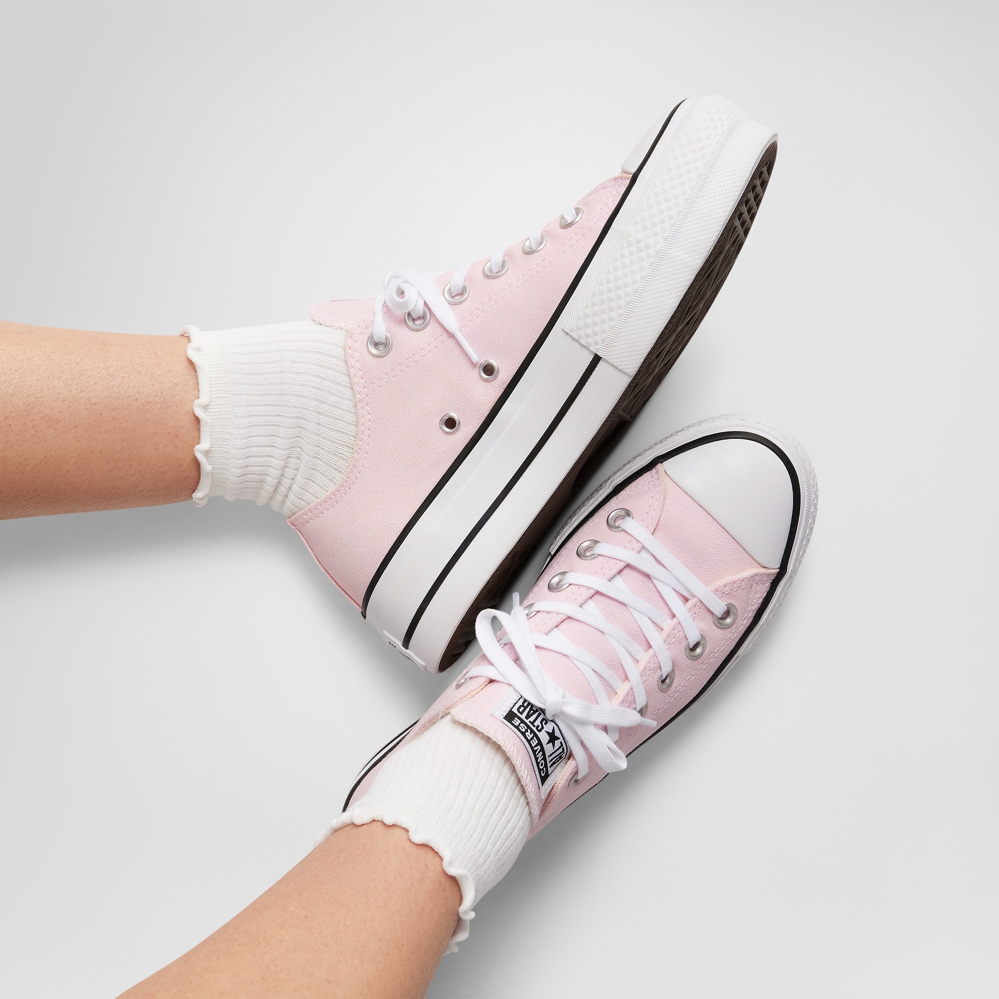 Converse Chuck Taylor All Star Lift Unisex Beyaz Platform Sneaker