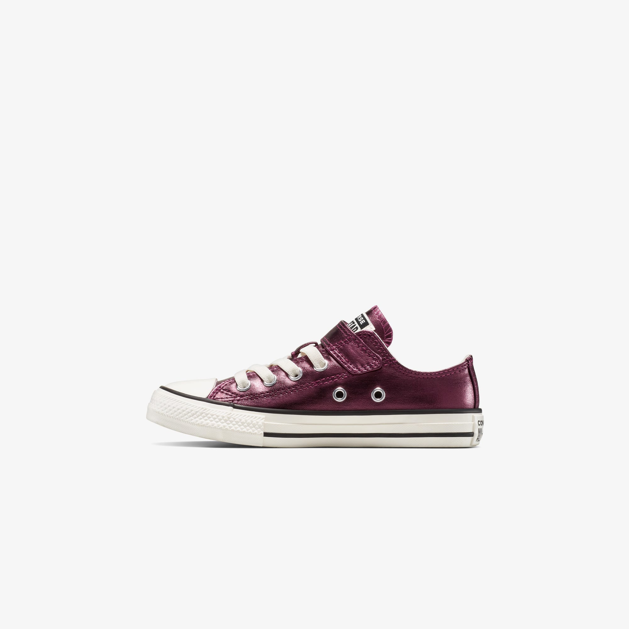 Converse Converse Mor Chuck Taylor All Star Metallic Çocuk Bordo Sneaker | FashFed Mor - 5. görsel