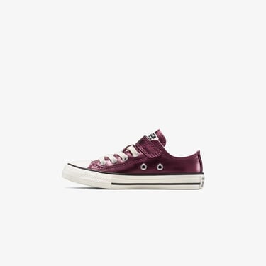  Converse Chuck Taylor All Star Metallic Çocuk Bordo Sneaker