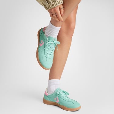  Converse Run Star Trainer Suede Unisex Mavi Sneaker