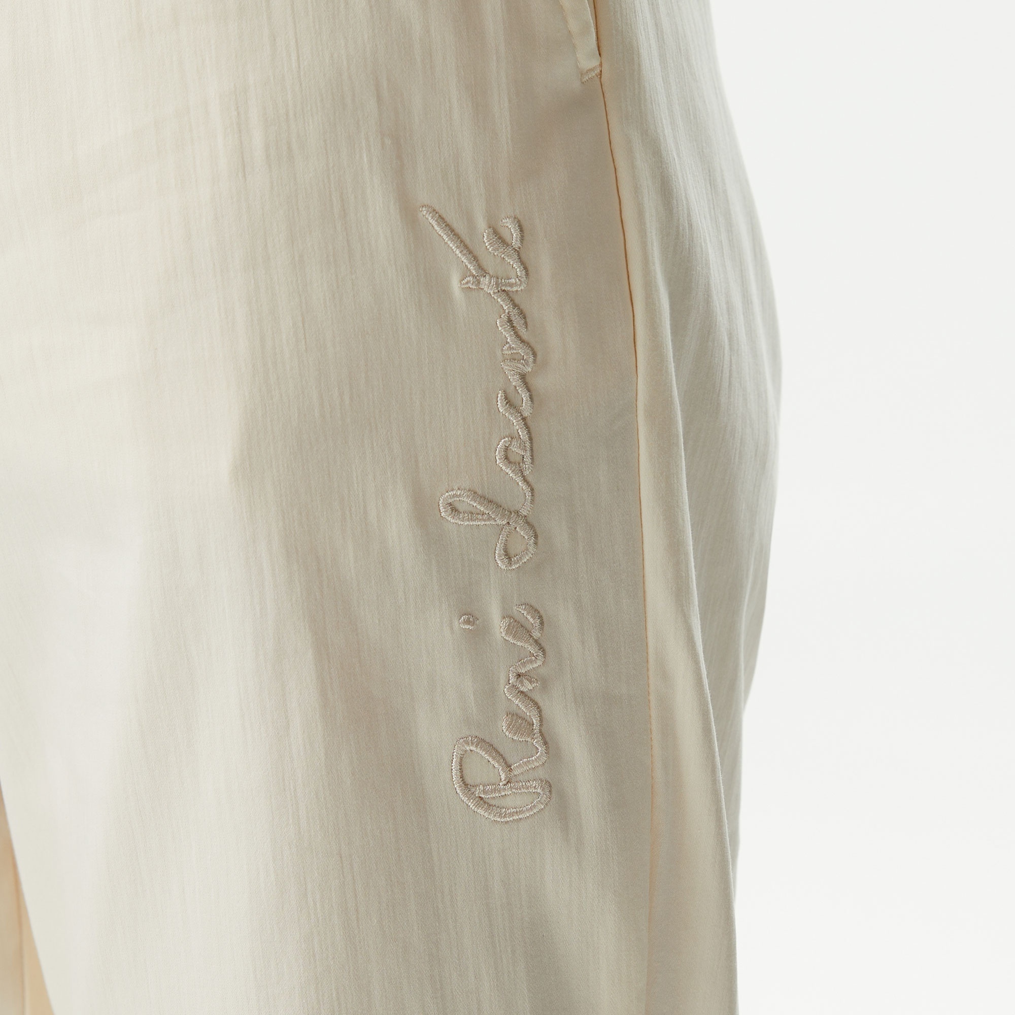 Lacoste Kadın Regular Fit Bej Pantolon