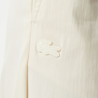  Lacoste Kadın Regular Fit Bej Pantolon