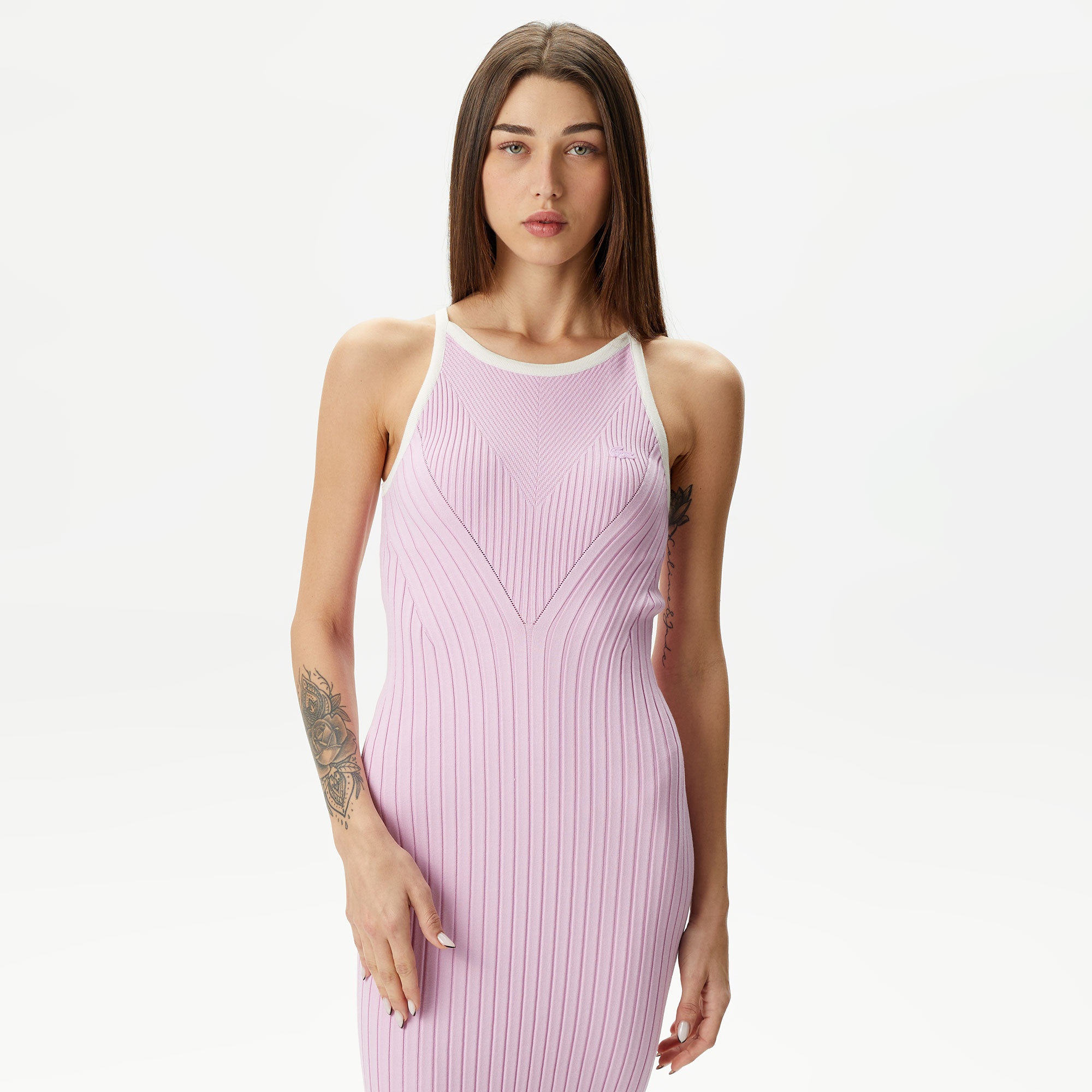 Lacoste Kadın Pembe Elbise