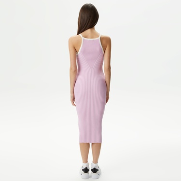  Lacoste Kadın Pembe Elbise