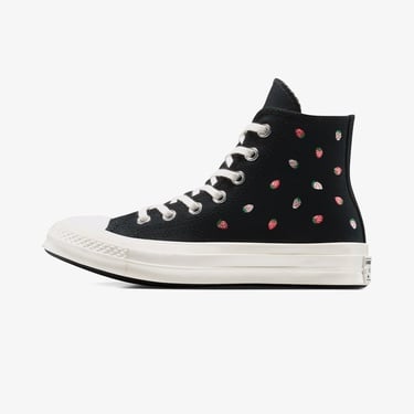  Converse Chuck 70 Strawberries Unisex Siyah Sneaker