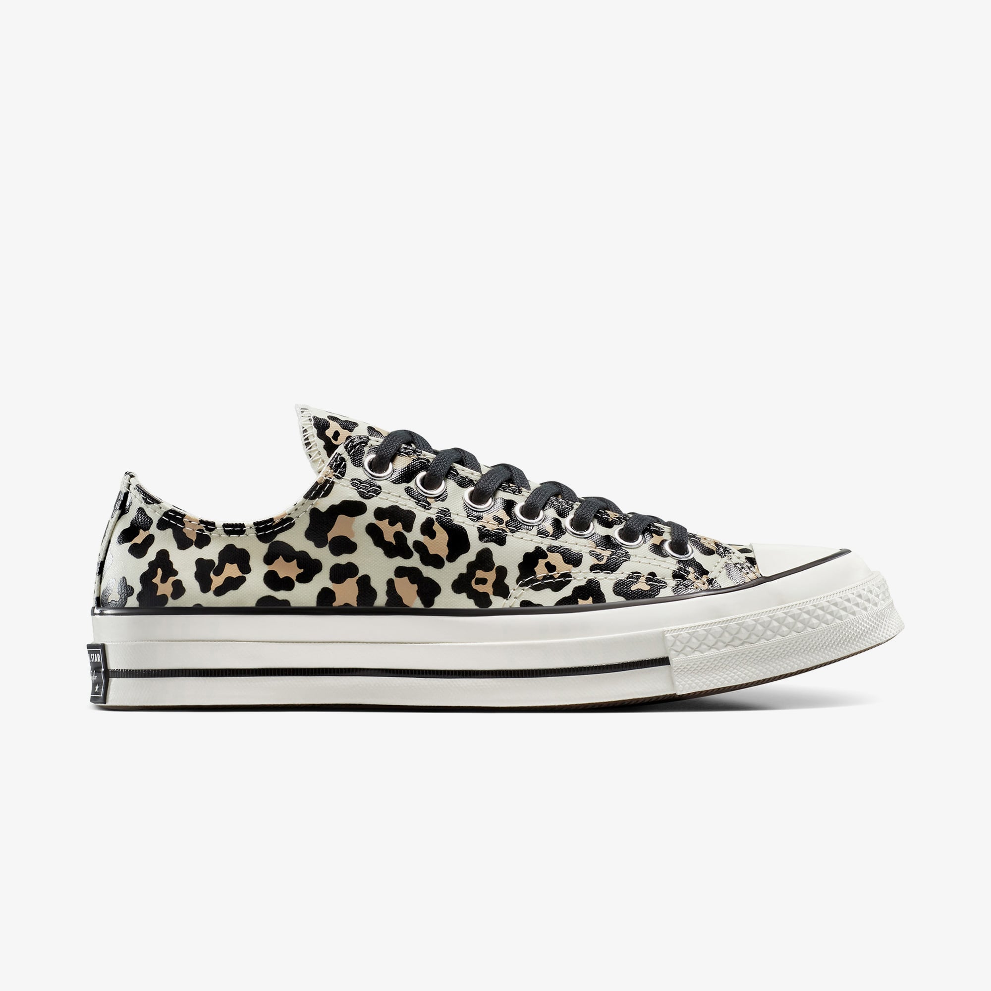 Converse Chuck 70 Glow In The Dark Leopard Print Unisex Krem Sneaker - Görsel 2