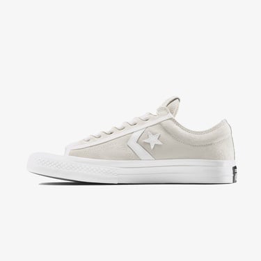  Converse Star Player 76 Suede Unisex Krem Sneaker