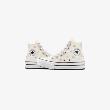  Converse Chuck Taylor All Star Platform Florals Çocuk Krem Sneaker