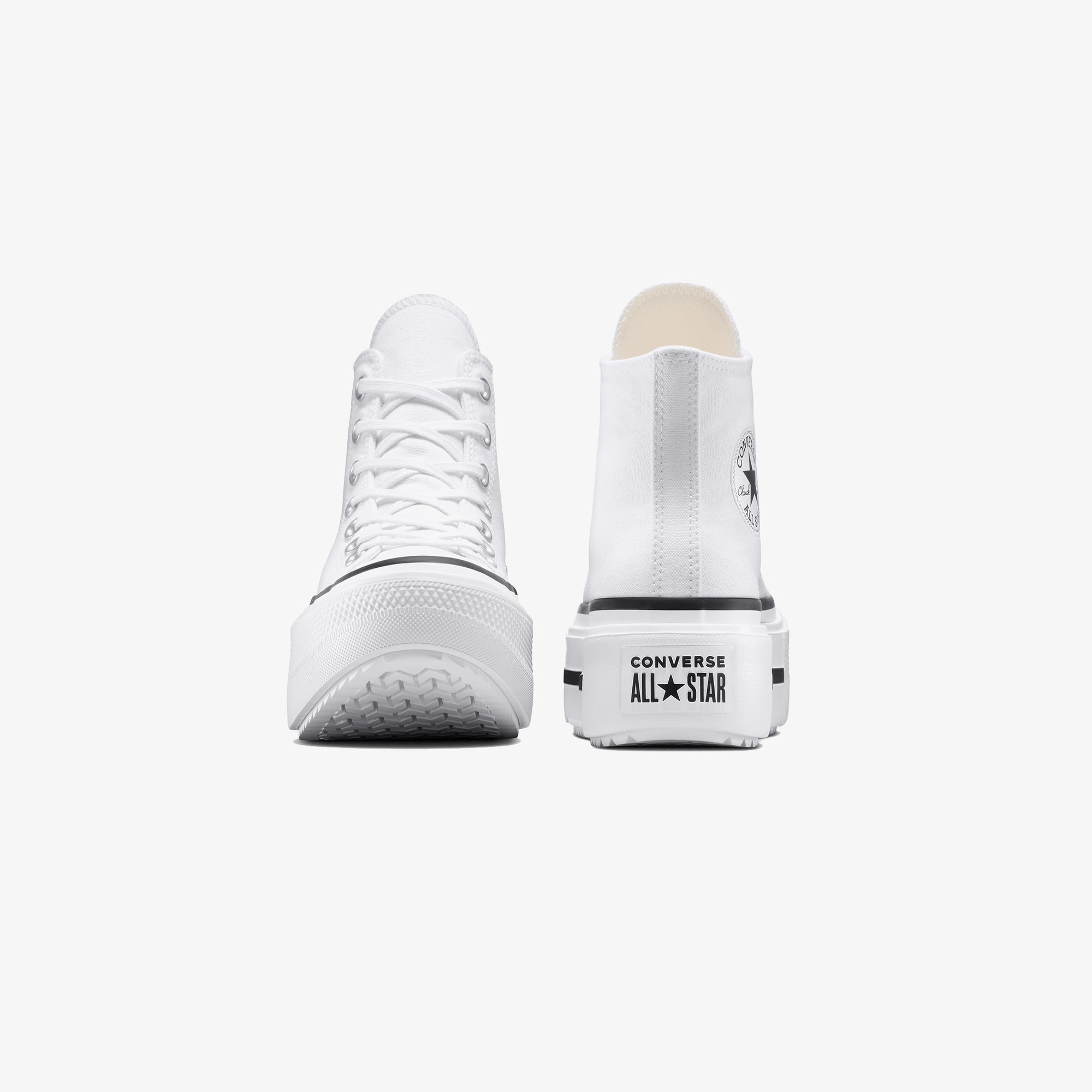 Converse Chuck Taylor All Star Lift Double Stack Unisex Beyaz Sneaker - Görsel 4