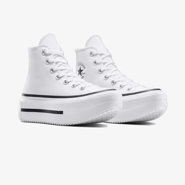  Converse Chuck Taylor All Star Lift Double Stack Unisex Beyaz Sneaker