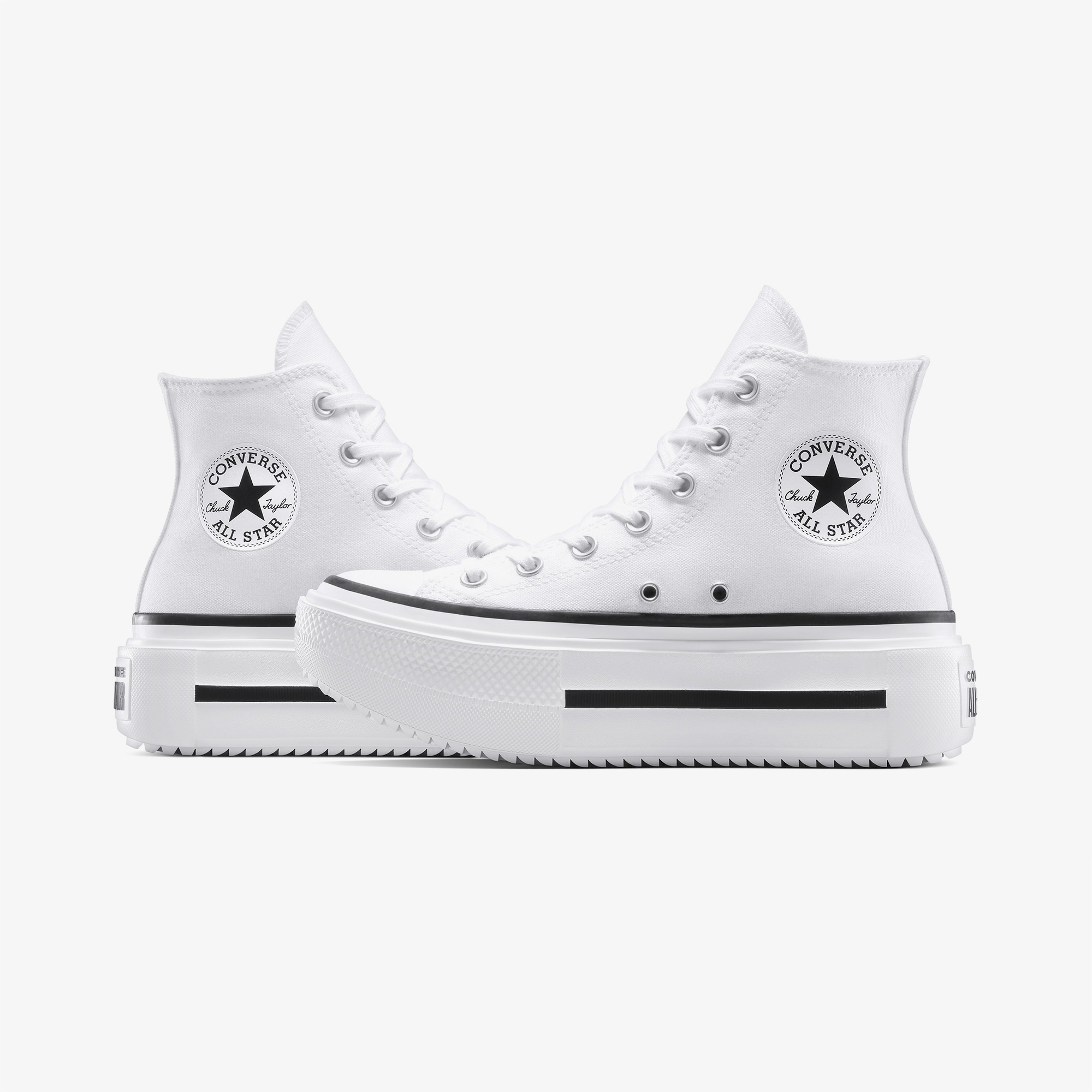 Converse Chuck Taylor All Star Lift Double Stack Unisex Beyaz Sneaker - Görsel 6