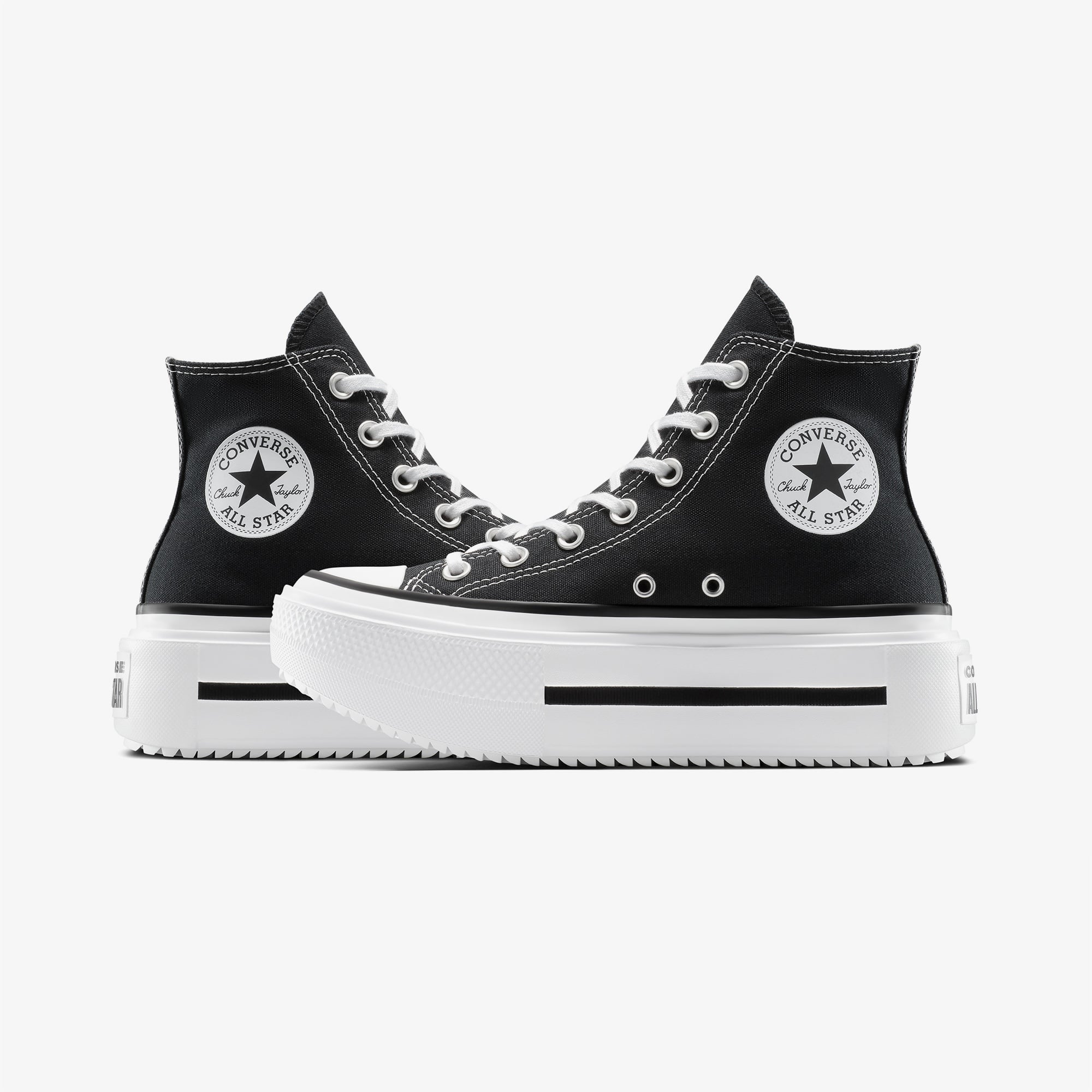 Converse Chuck Taylor All Star Lift Double Stack Unisex Siyah Sneaker