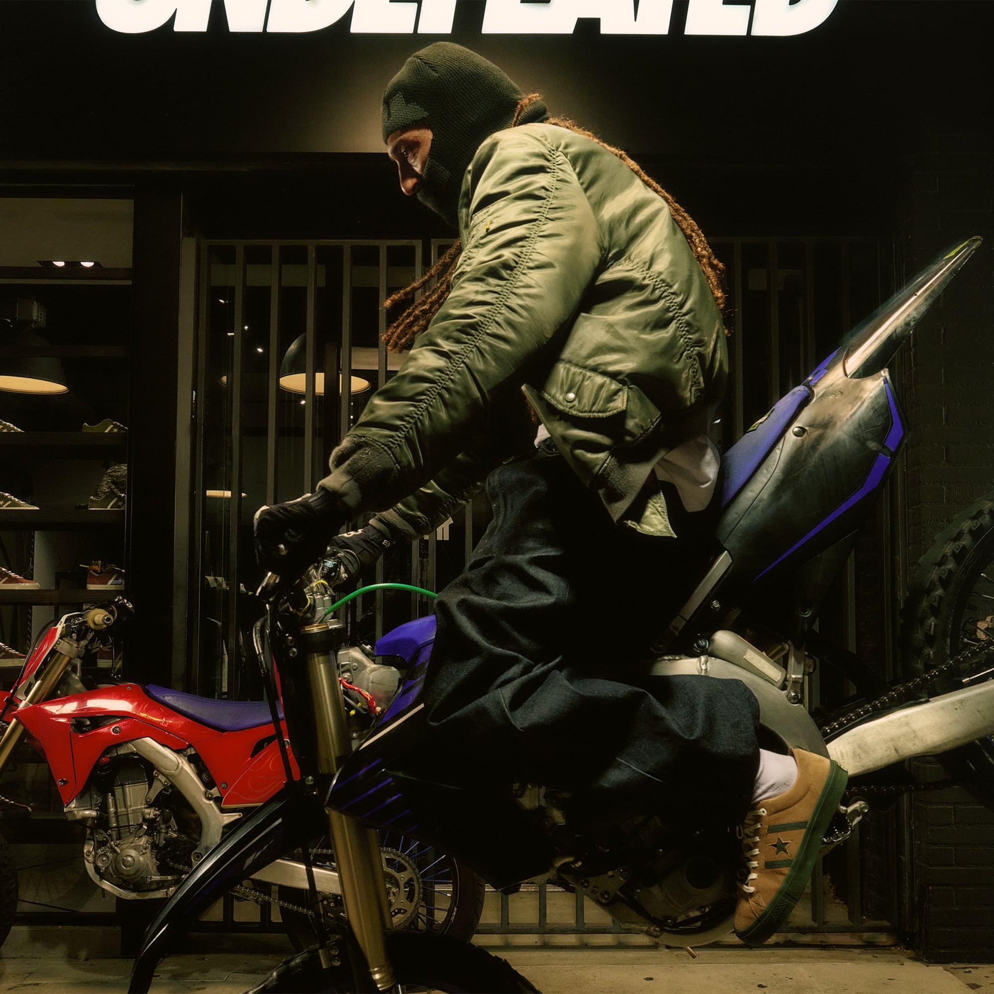 Converse Converse Kahverengi x UNDEFEATED One Star Academy Pro Unisex Krem Sneaker | FashFed Kahverengi - 13. görsel