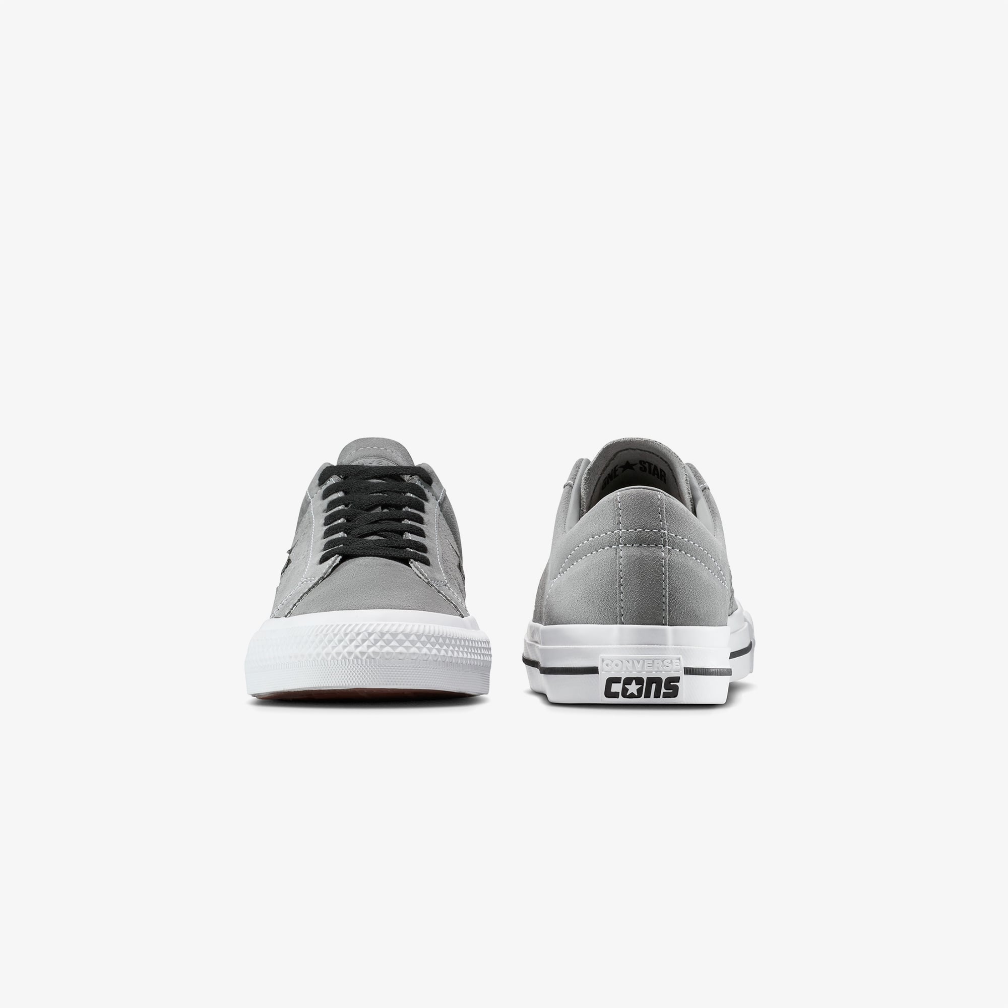 Converse Converse Gri One Star Pro Unisex Siyah Sneaker | FashFed Gri - 3. görsel