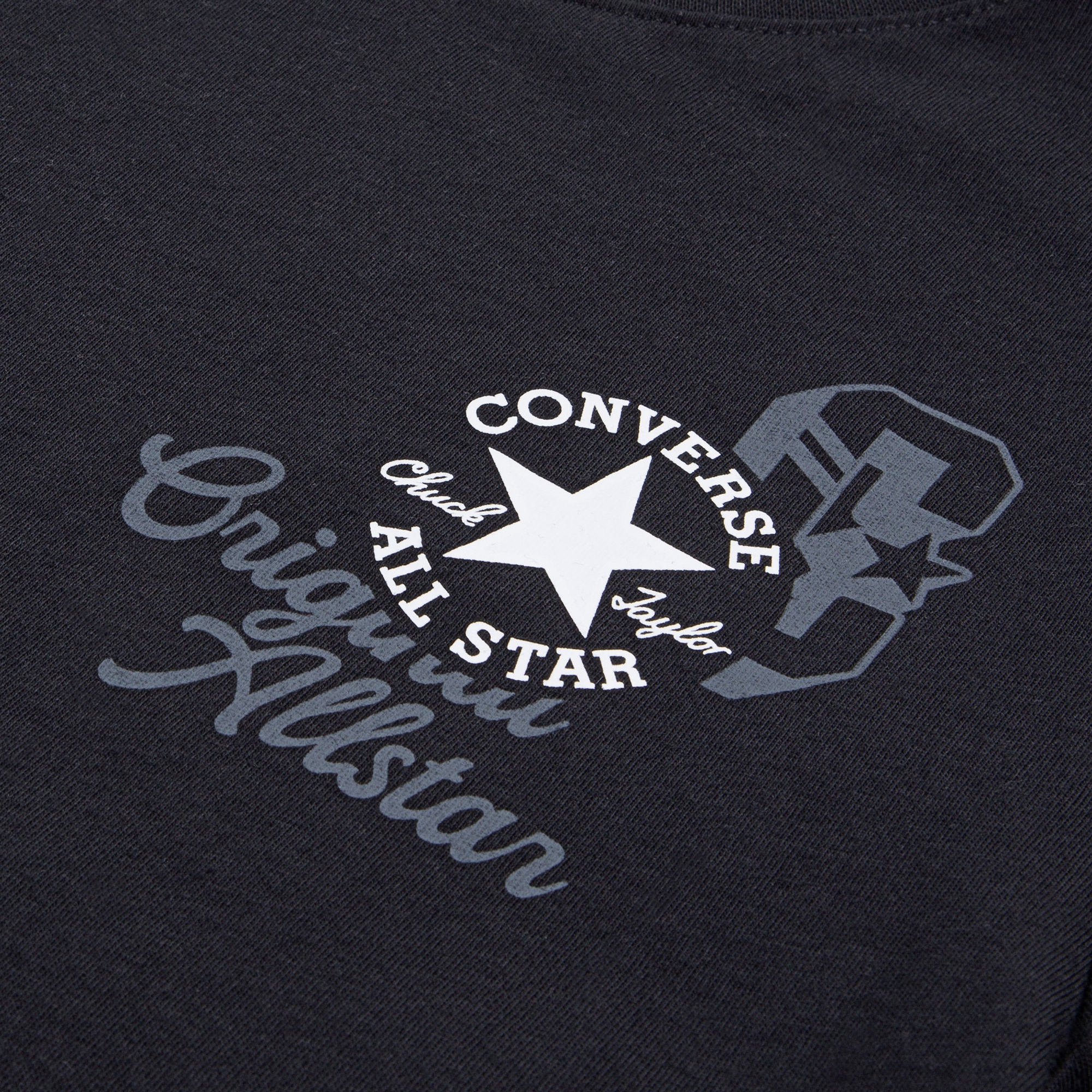 Converse Chuck Taylor All Star Çocuk Siyah T-Shirt