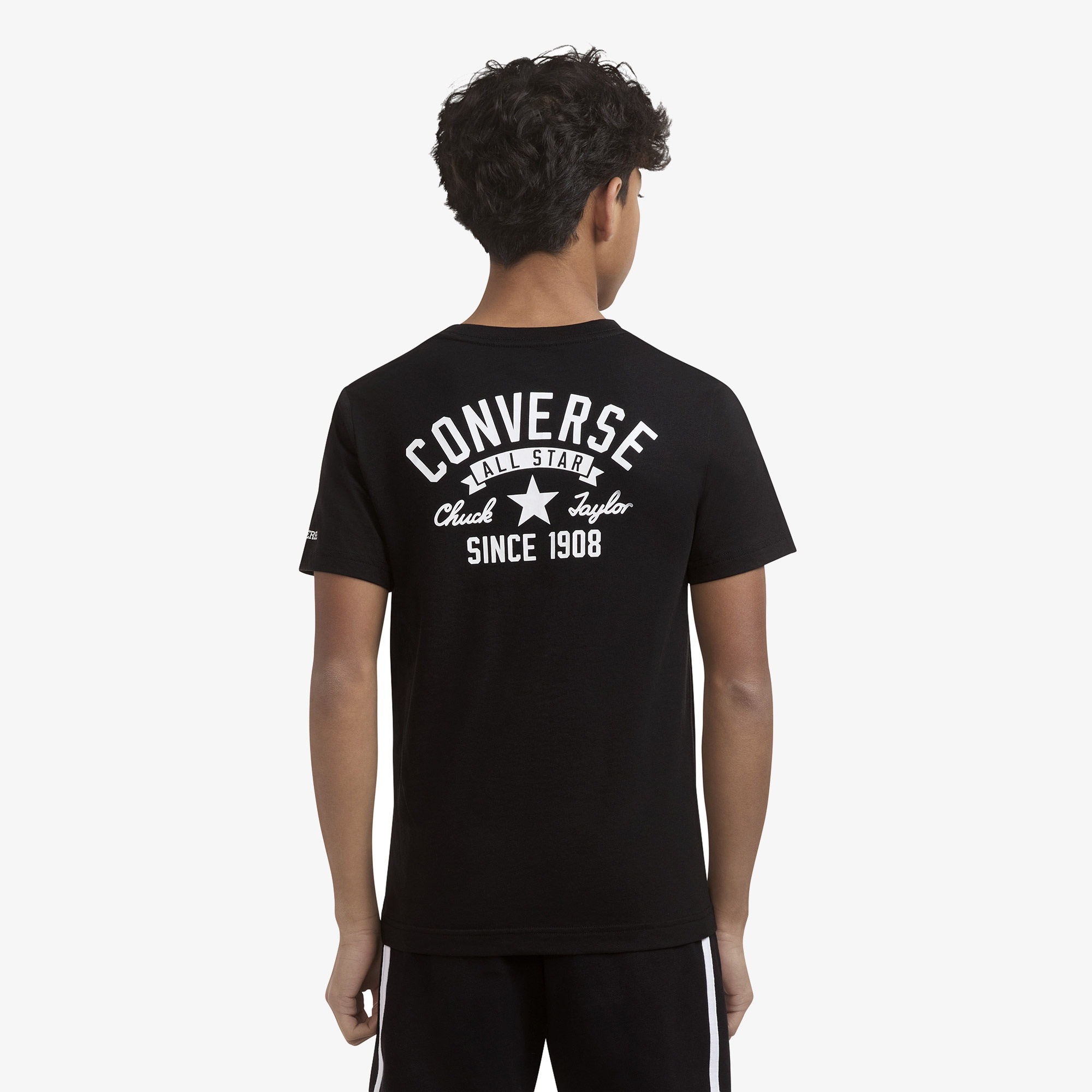Converse Chuck Taylor All Star Çocuk Siyah T-Shirt