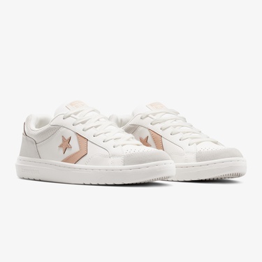  Converse Pro Blaze Unisex Krem Deri Sneaker