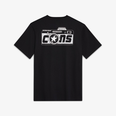  Converse Erkek Siyah T-Shirt