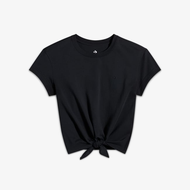  Converse Kadın Siyah T-Shirt