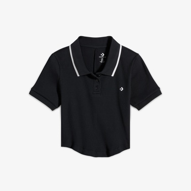  Converse Kadın Siyah T-Shirt