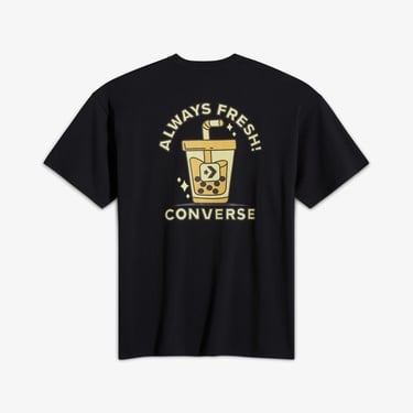  Converse Erkek Siyah T-Shirt