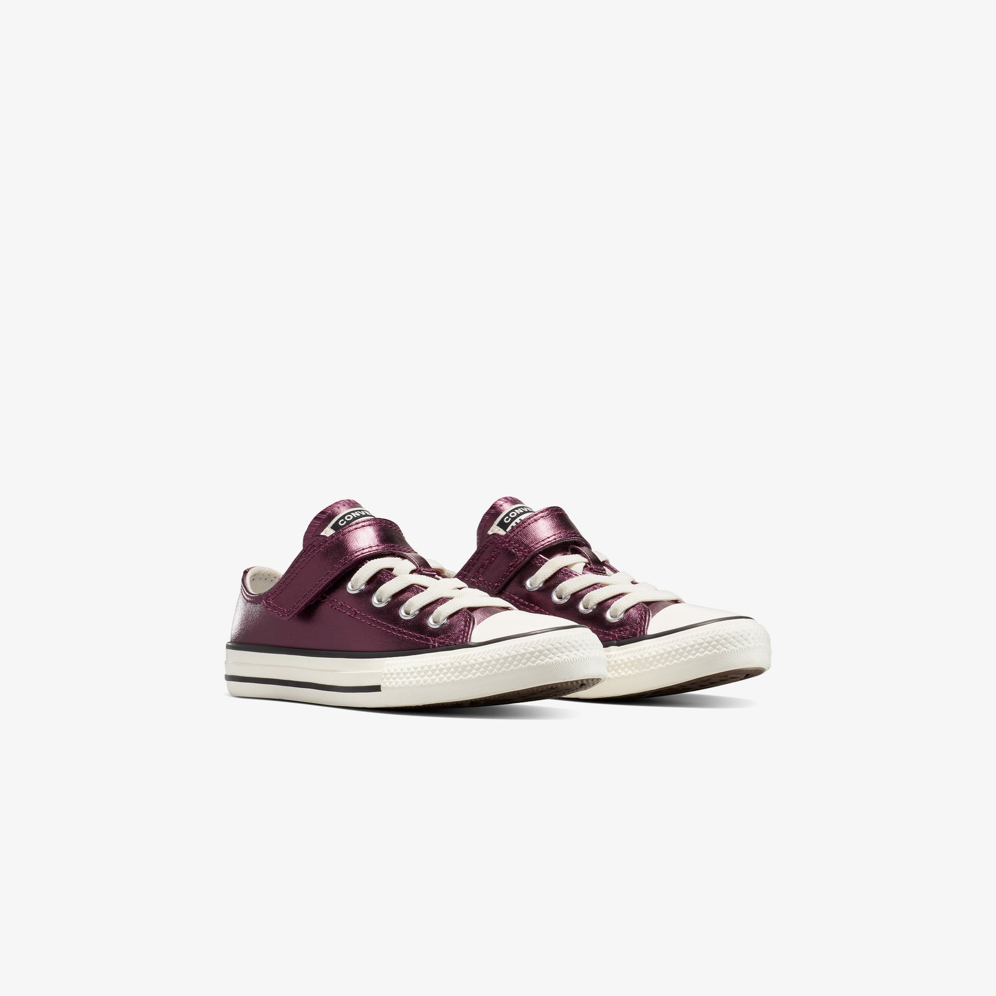Converse Converse Mor Chuck Taylor All Star Metallic Çocuk Bordo Sneaker | FashFed Mor - 4. görsel