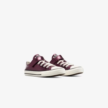  Converse Chuck Taylor All Star Metallic Çocuk Bordo Sneaker