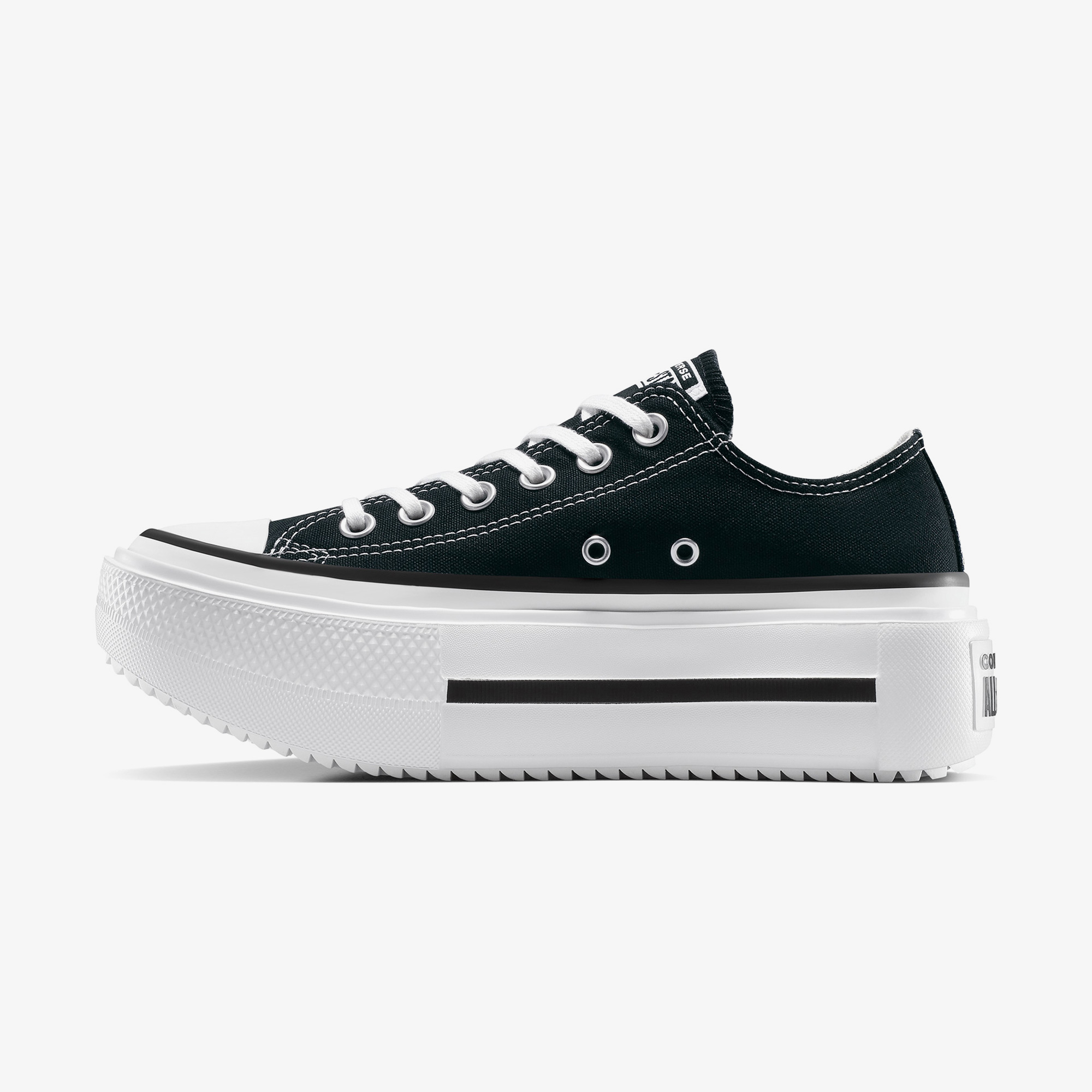 Converse Chuck Taylor All Star Lift Double Stack Platform Unisex Siyah Sneaker - Görsel 3
