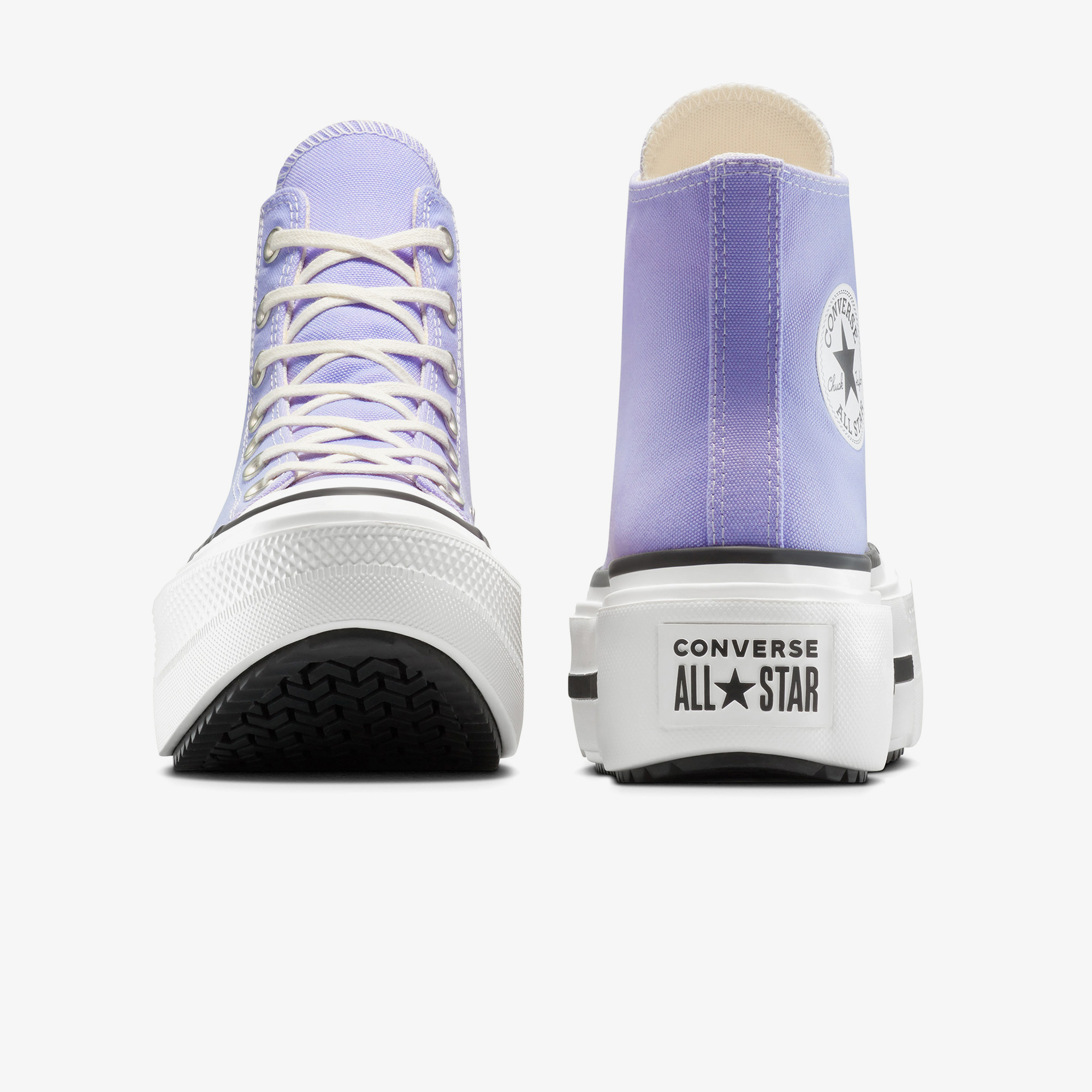 Converse Chuck Taylor All Star Lift Double Stack Unisex Mor Sneaker - Görsel 3