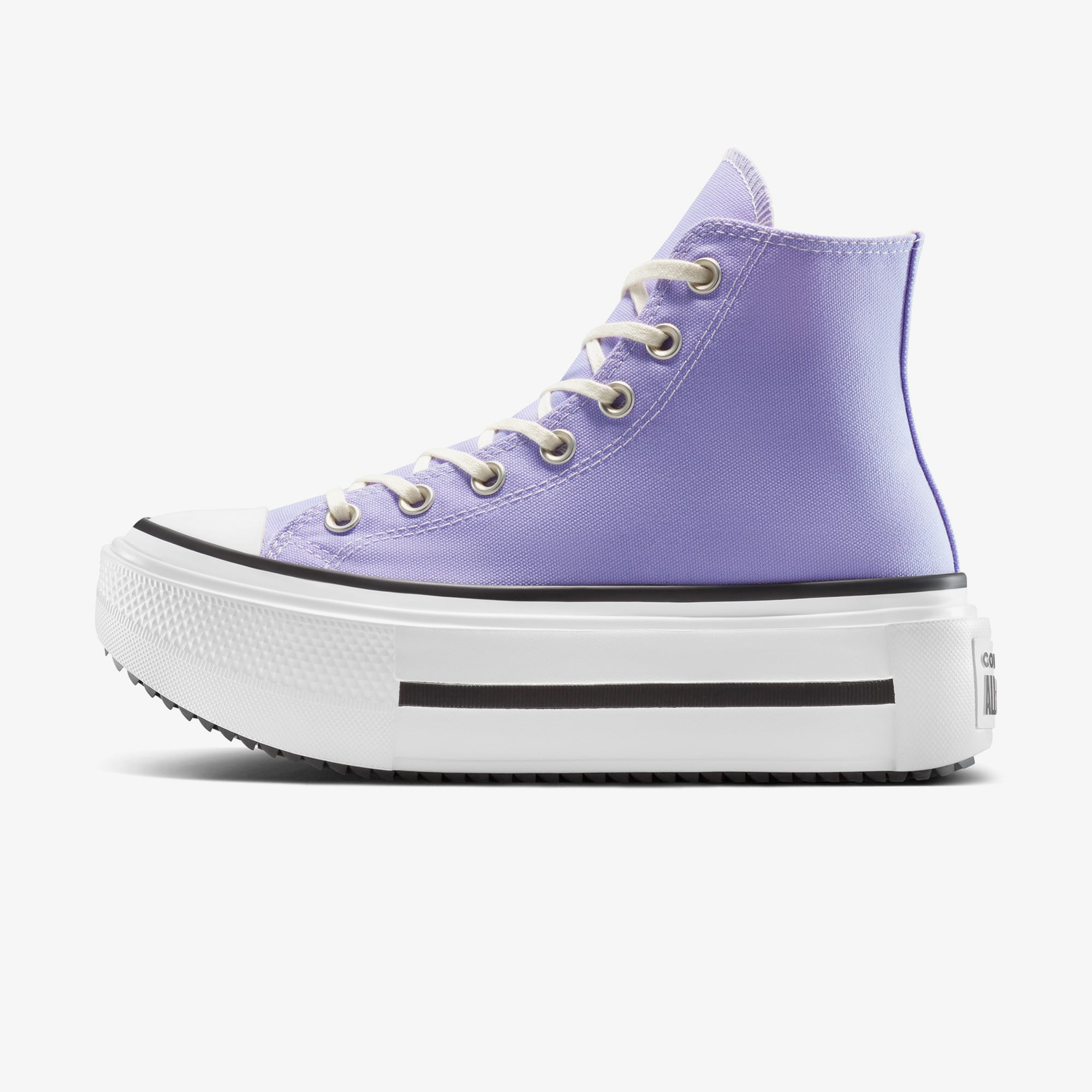 Converse Chuck Taylor All Star Lift Double Stack Unisex Mor Sneaker - Görsel 5