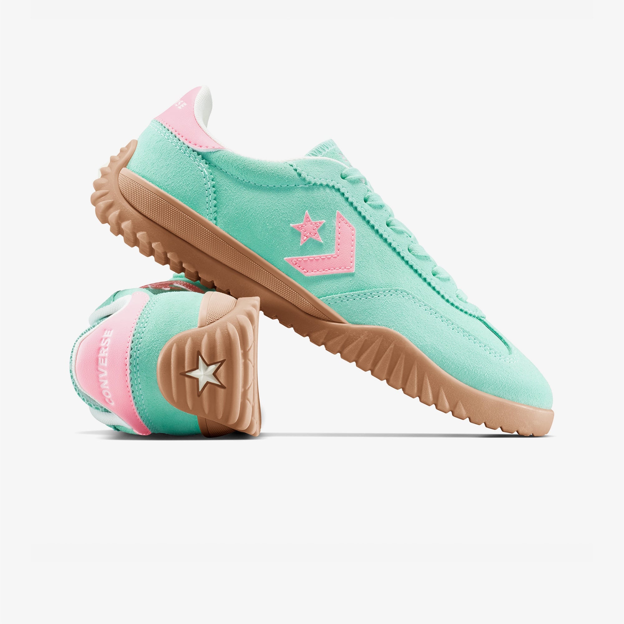 Converse Run Star Trainer Suede Unisex Mavi Sneaker