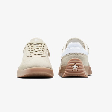  Converse Run Star Trainer Suede Unisex Yeşil Sneaker