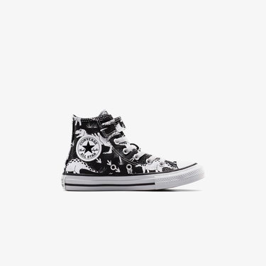  Converse Chuck Taylor All Star Dino Party Easy On Çocuk Siyah Sneaker