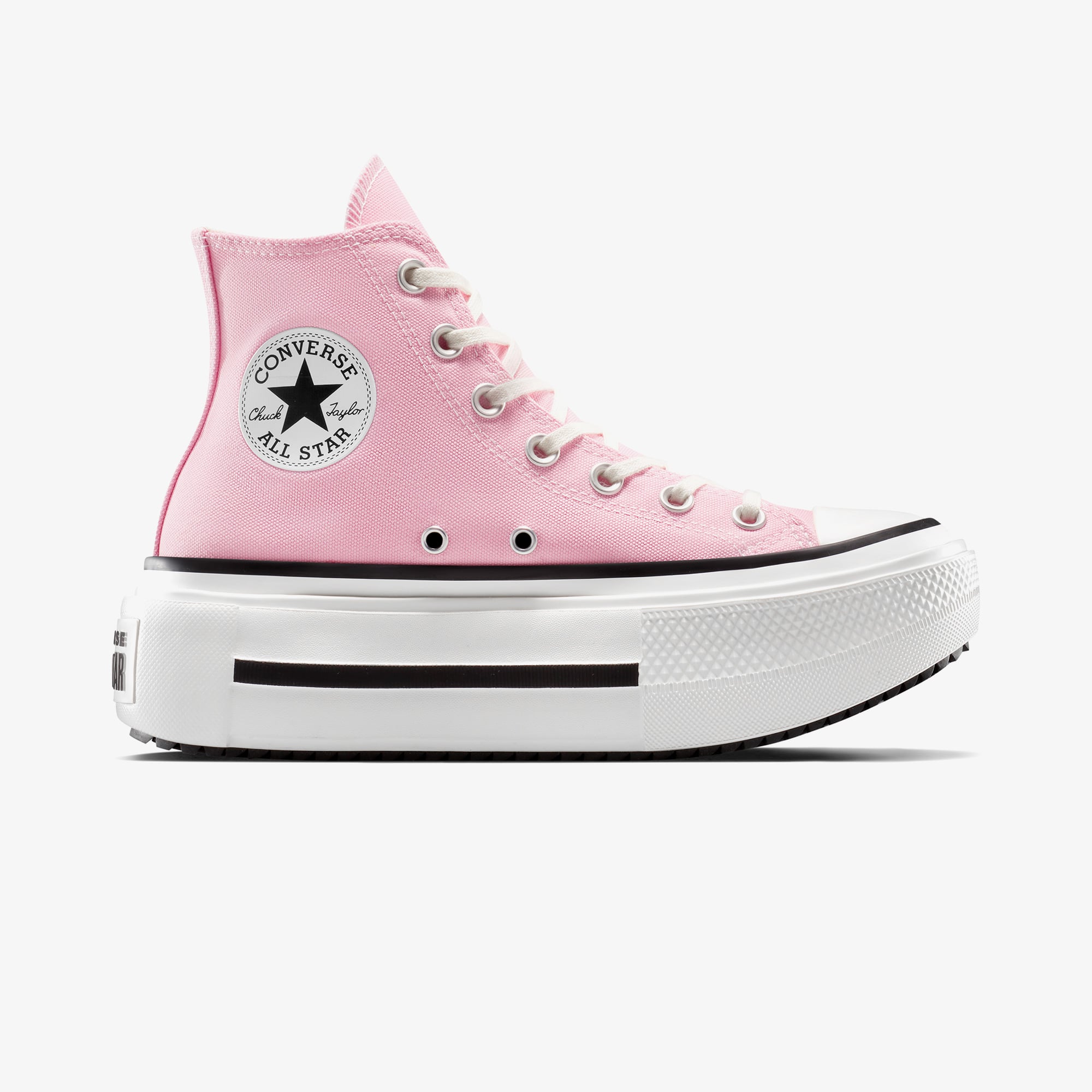 Converse Chuck Taylor All Star Lift Double Stack Unisex Pembe Sneaker - Görsel 2
