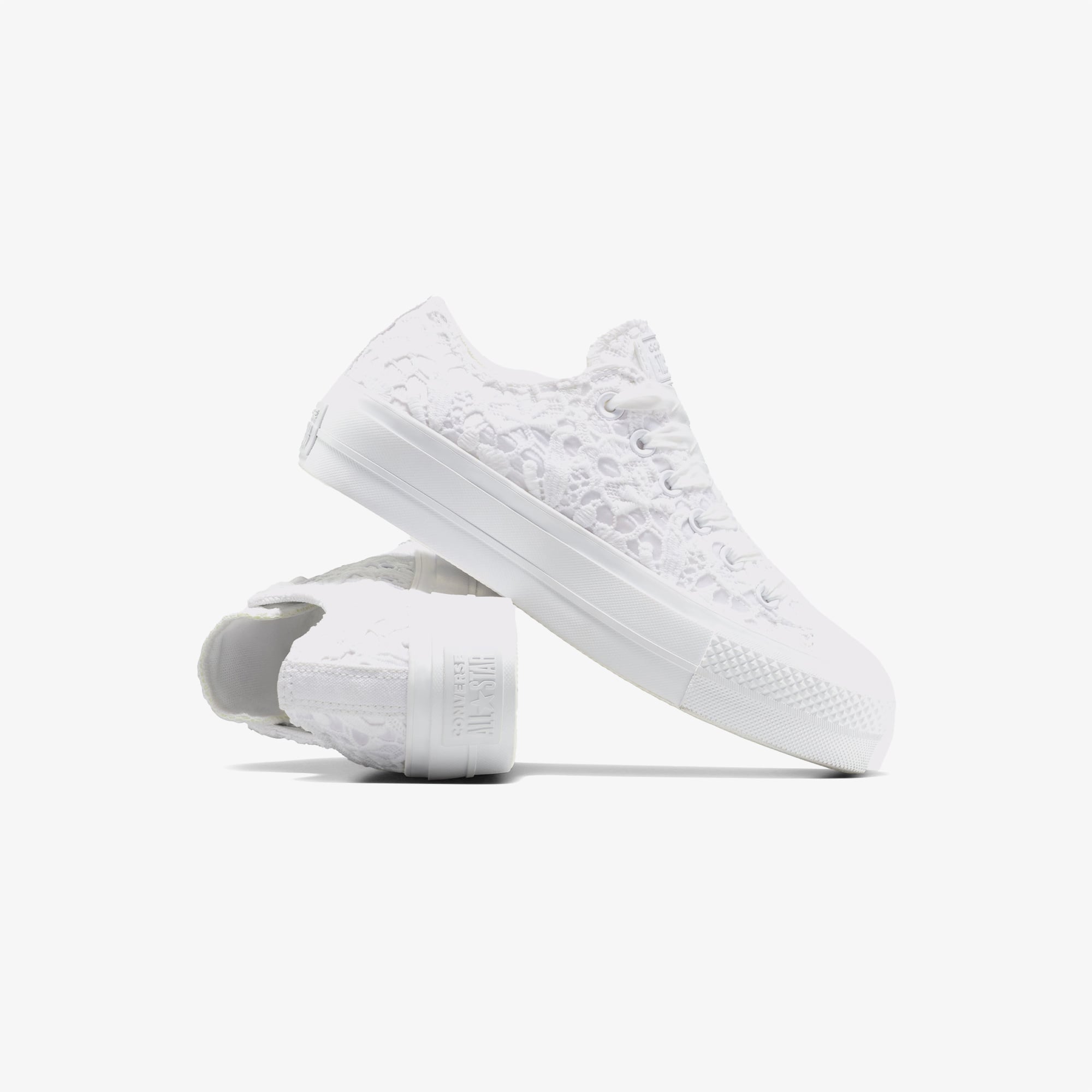 Converse Converse Chuck Taylor All Star Woven Kadın Beyaz Sneaker | FashFed Beyaz - 6. görsel