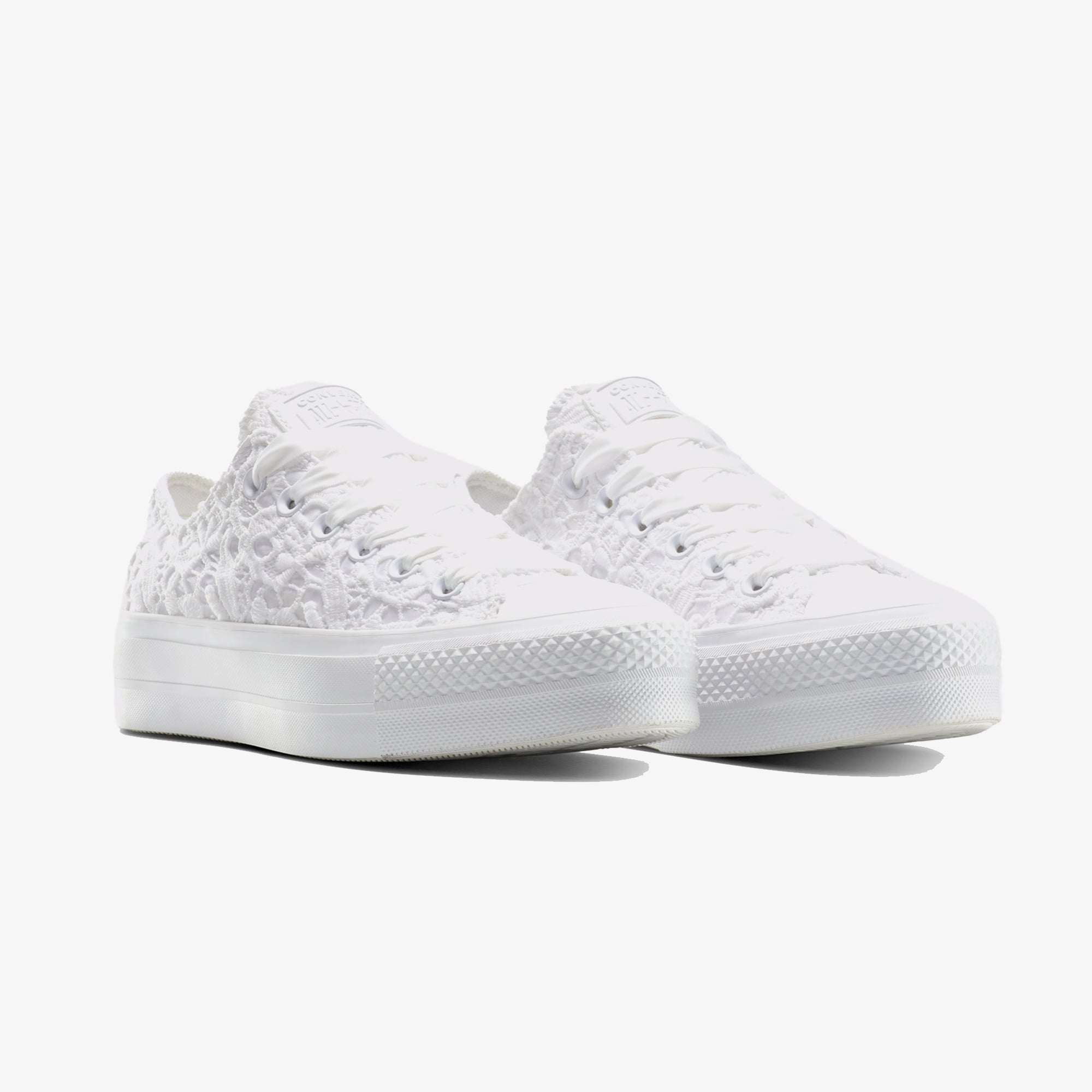 Converse Converse Chuck Taylor All Star Woven Kadın Beyaz Sneaker | FashFed Beyaz - 4. görsel