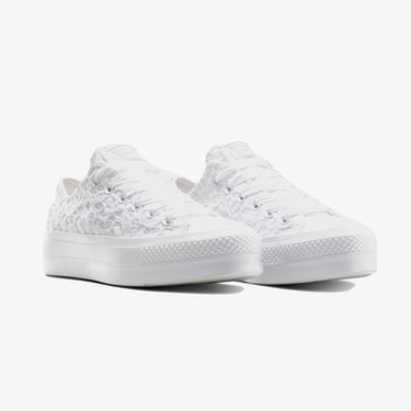  Converse Chuck Taylor All Star Woven Kadın Beyaz Sneaker