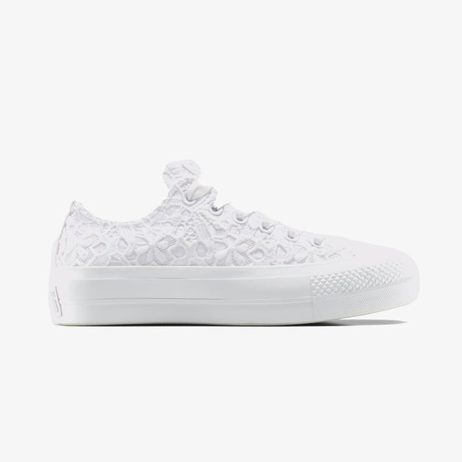  Converse Chuck Taylor All Star Woven Kadın Beyaz Sneaker