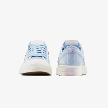  Converse Star Player 76 Colorful Suede Unisex Mavi Sneaker