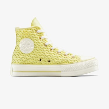  Converse Chuck Taylor All Star Knit Kadın Sarı Sneaker