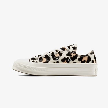 Converse Chuck 70 Leopard Unisex Krem Sneaker