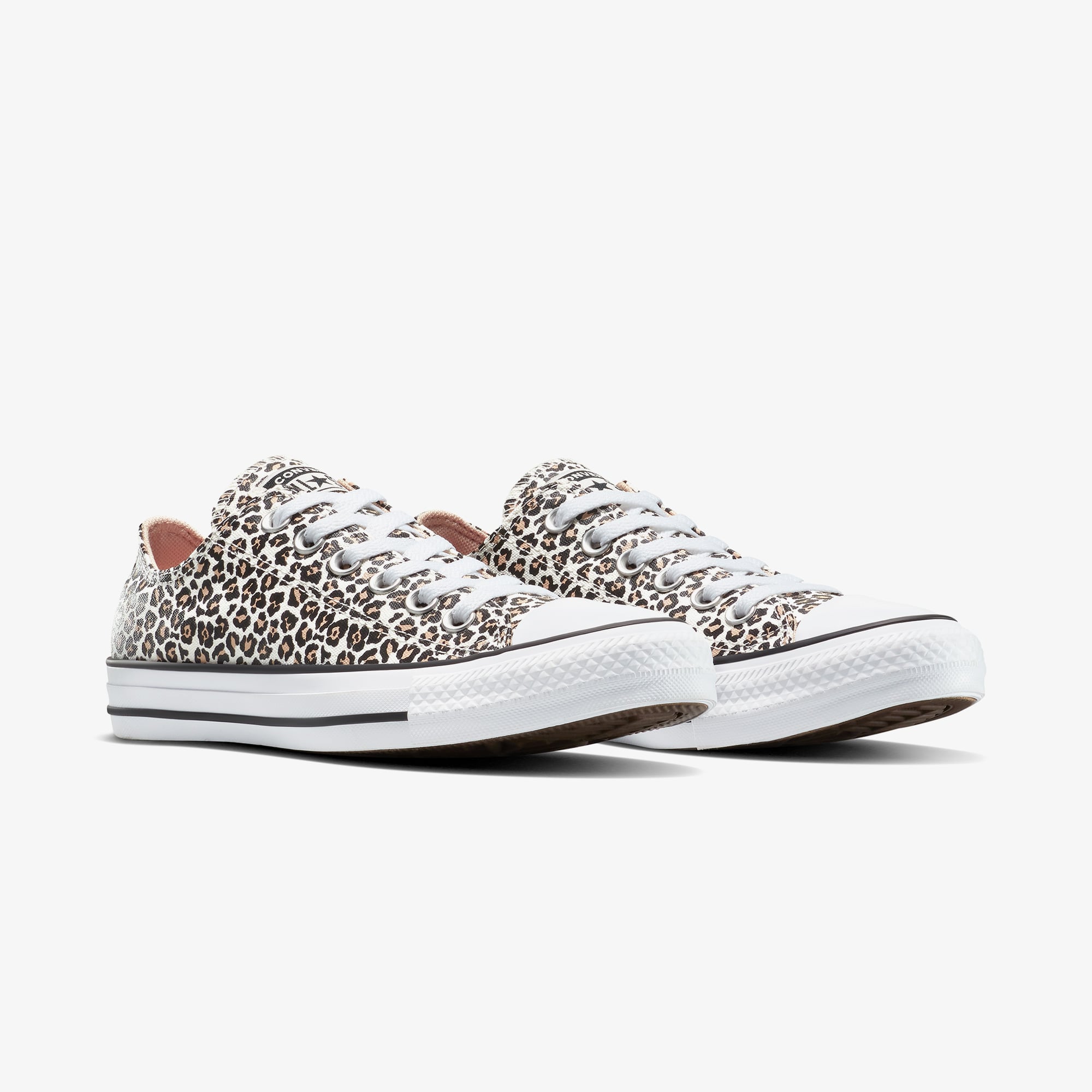 Converse Converse Siyah Chuck Taylor All Star Leopard Unisex Renkli Sneaker | FashFed Siyah - 4. görsel