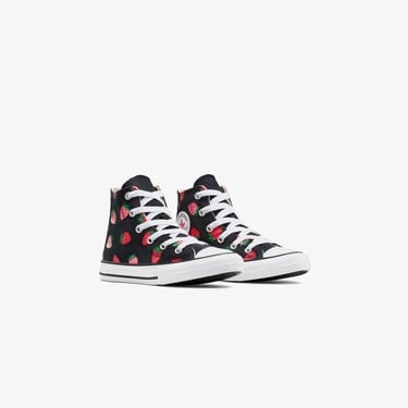  Converse Chuck Taylor All Star Strawberries Çocuk Siyah Sneaker