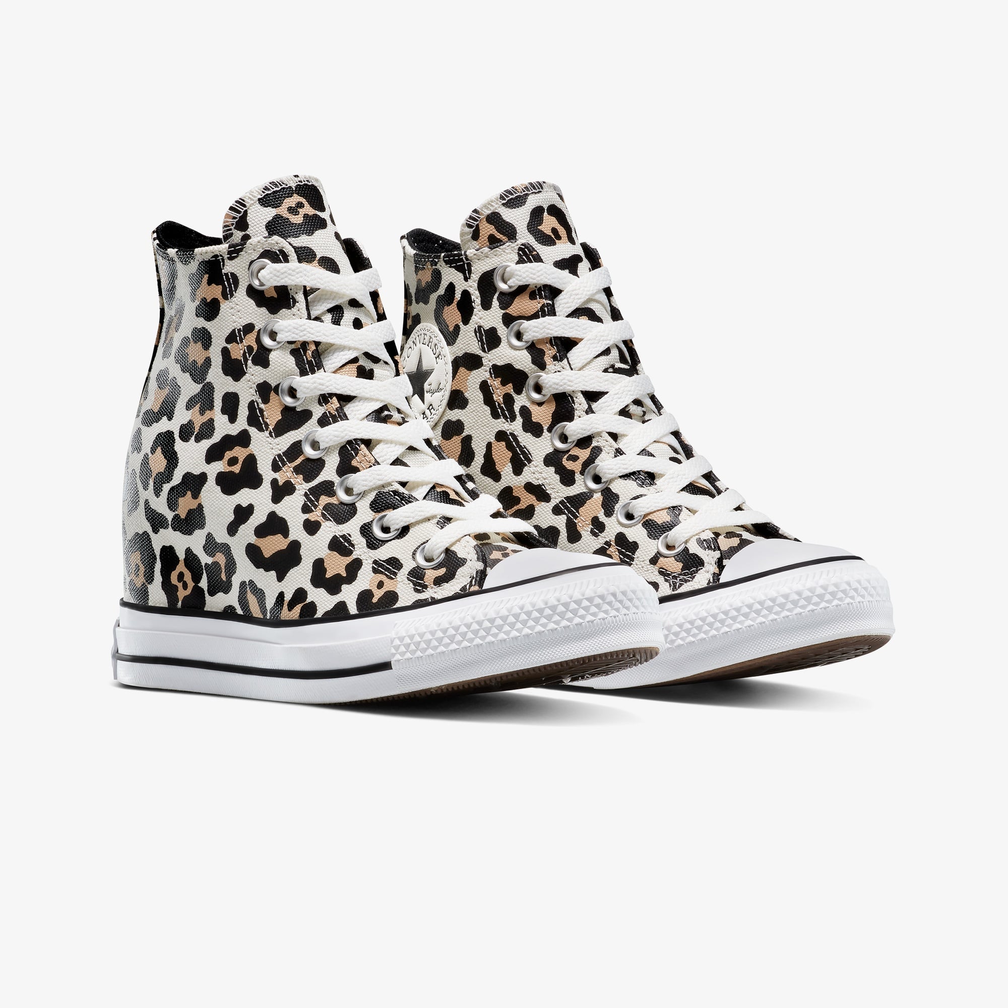 Converse Chuck Taylor All Star Platform Wedge Kadın Krem Sneaker